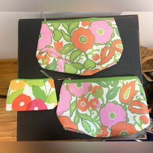 Bundle of Clinique cosmetic bags